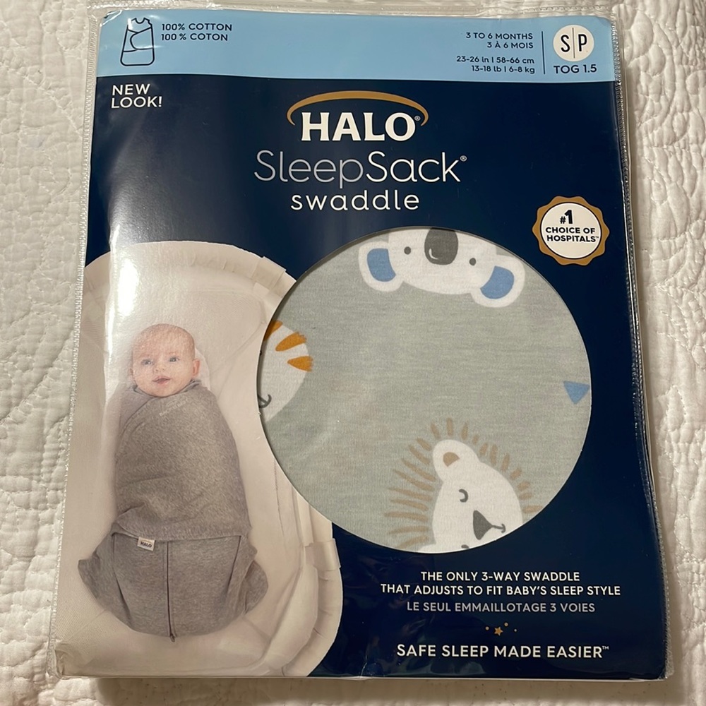 Halo Sleep Sack Swaddle - Size Small